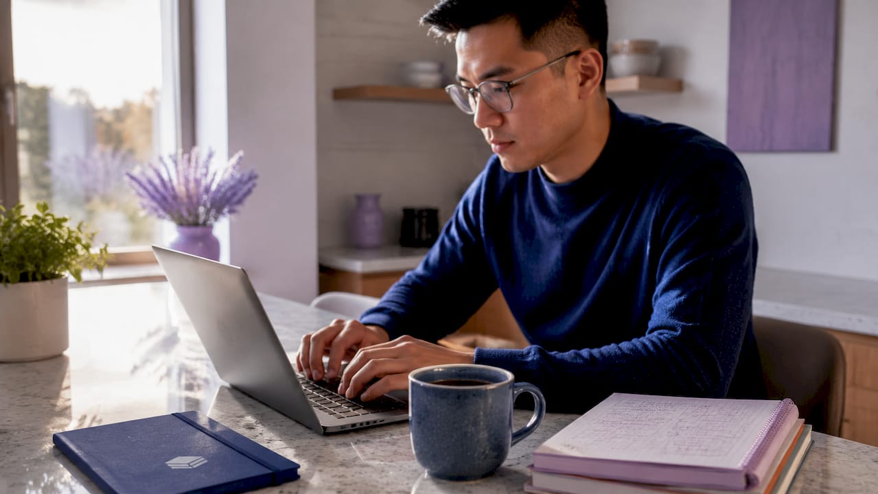 Engineer typing on laptop with cloud cost tools