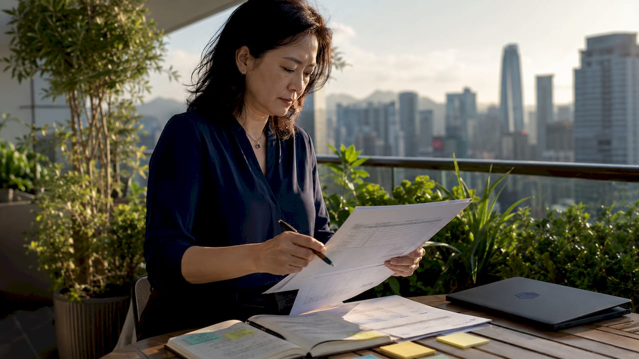 CTO reviewing cloud spending audit checklist
