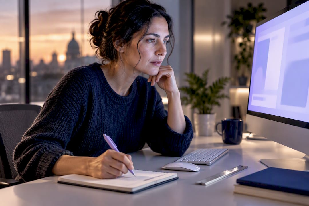Engineer reviewing billing export data