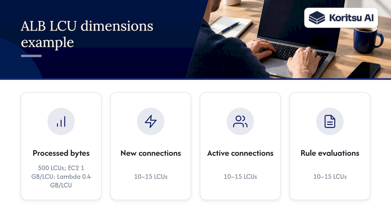ALB LCU dimensions with processed bytes dominant