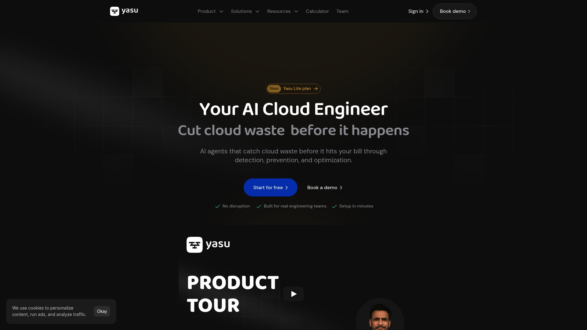 Yasu cloud cost automation platform