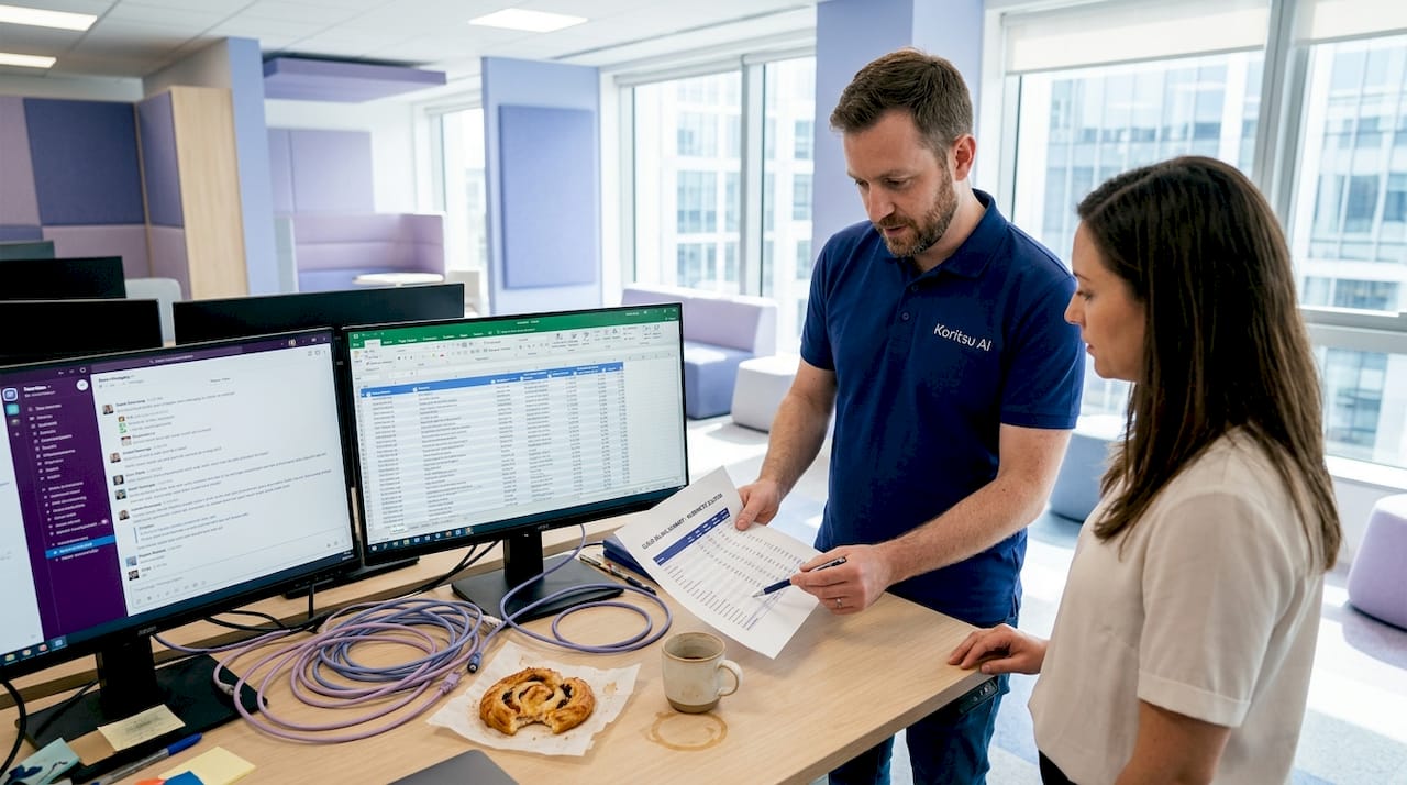 IT colleagues review shared Kubernetes billing