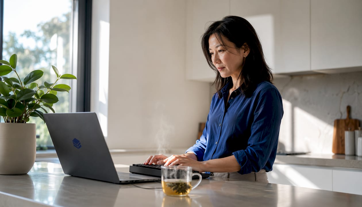 Hands typing to diagnose cloud costs
